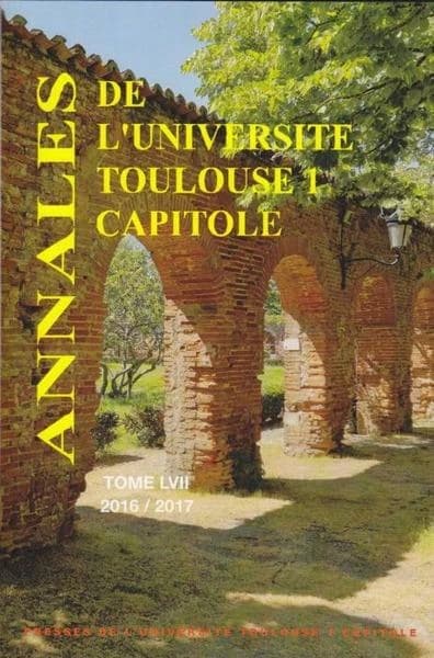 Annales UT1 capitole 2016-2017 t.LVII