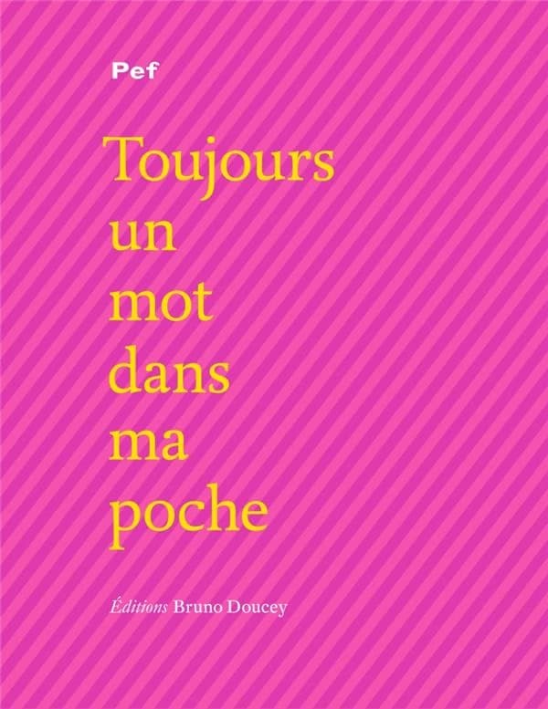 Toujours un mot dans ma poche