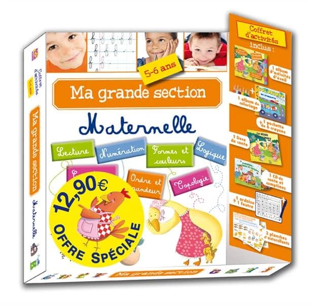 Grande section ; coffret