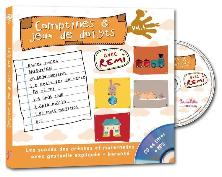 Comptines et jeux de doigts vol.4