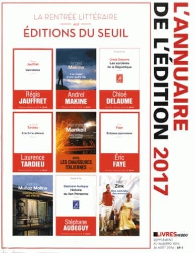 L'annuaire de l'édition (édition 2017)