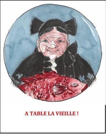 À table la vieille ! : une histoire née à Ouessant