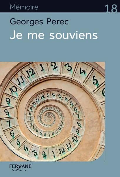 Je me souviens (Éd. en gros caractères) Georges Perec