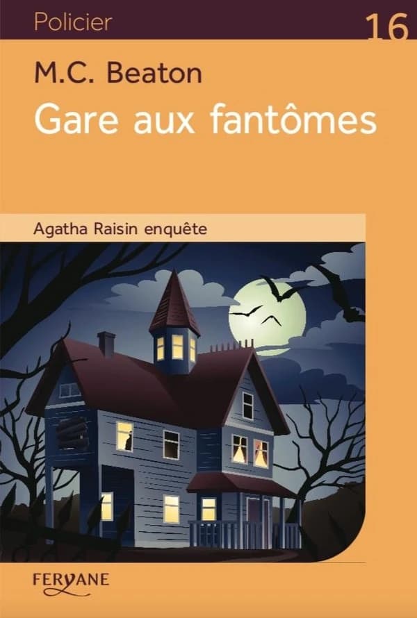 Gare aux fantômes (Éd. en gros caractères) M. C. Beaton ; traduit de l'anglais par Clarisse Laurent