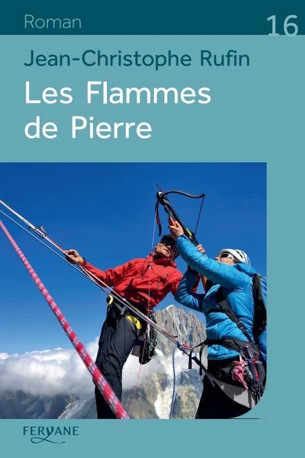 Les flammes de pierre (Éd. en gros caractères) Jean-Christophe Rufin,...