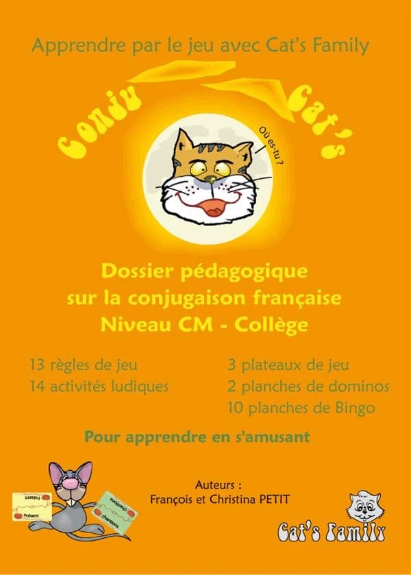 Dossier pédagogique sur la conjugaison française ; niveau CM-collège