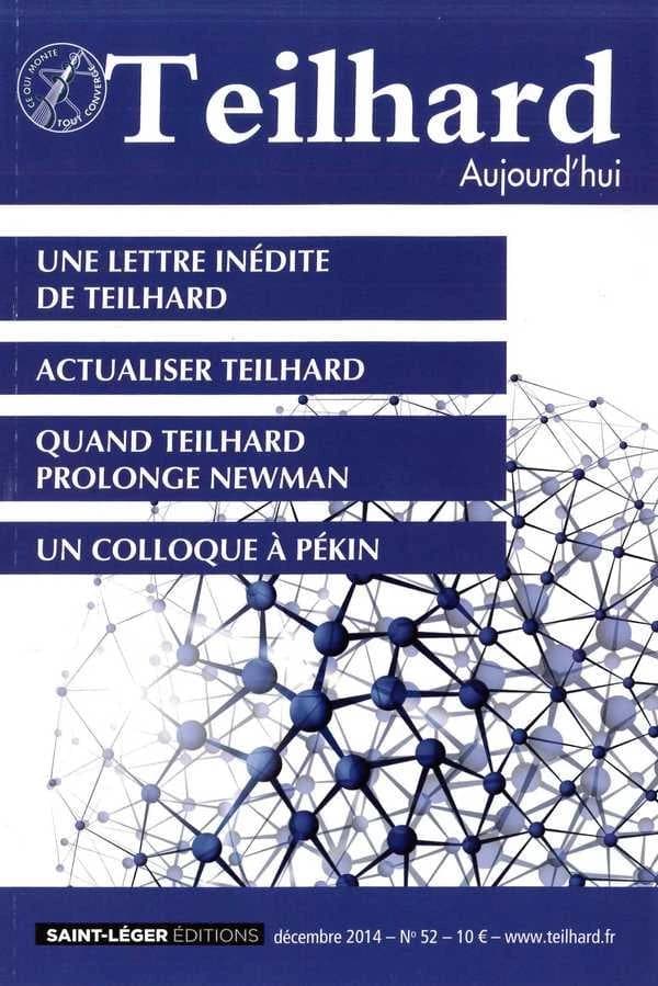Teilhard aujourd'hui