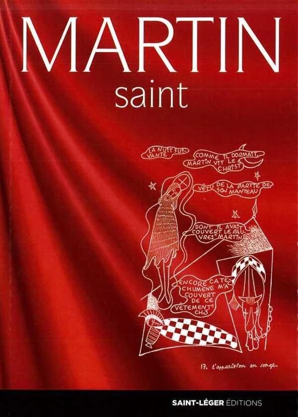 La vie de saint Martin : 76 dessins actuels du frère Louis de Ligugé : sur un texte ancien