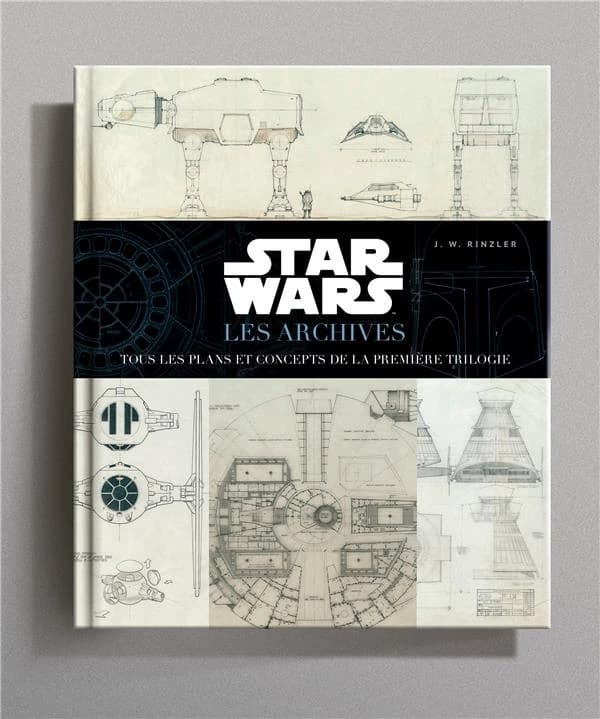 "Star wars" : les archives : tous les plans et concepts de la première trilogie