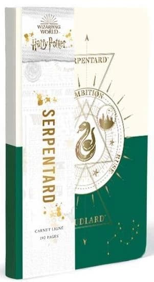 Harry Potter : constellation ; carnet Serpentard