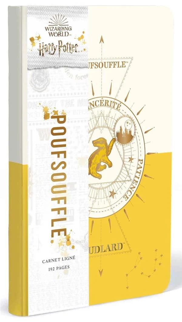 Harry Potter : constellation ; carnet Poufsouffle