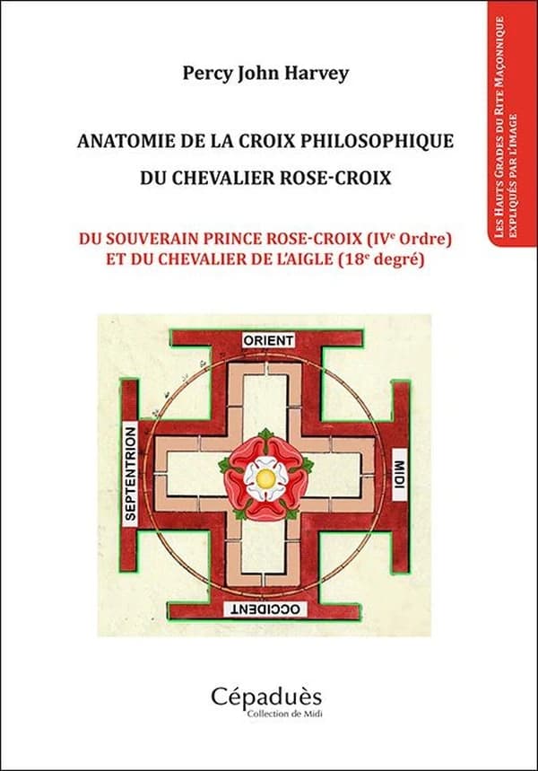 Anatomie de la croix philosophique du chevalier Rose-Croix : du souverain prince Rose-Croix, IVe ordre, et du chevalier de l'Aigle, 18e degré
