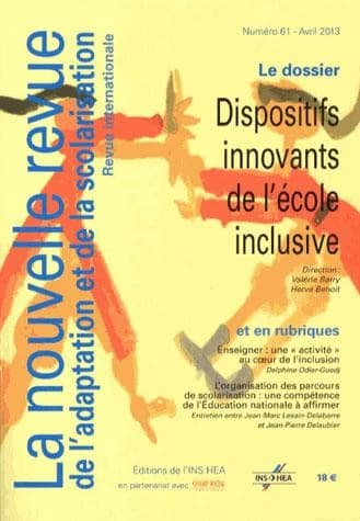 Dispositifs innovants de l'école inclusive