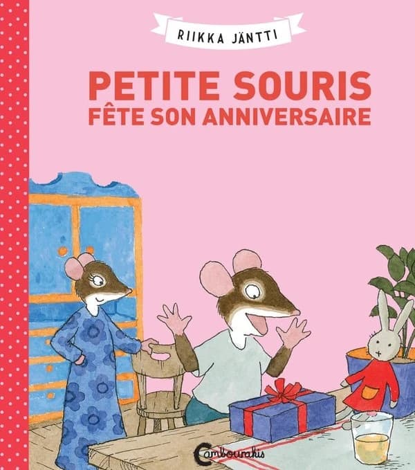 Petite souris fête son anniversaire