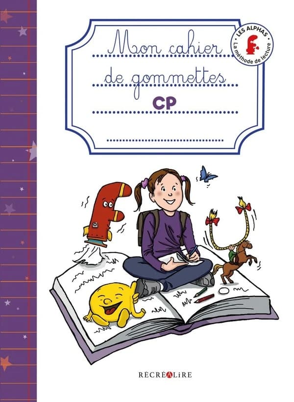 Mon cahier de gommettes CP