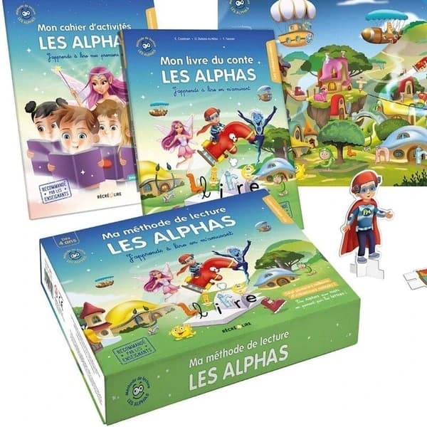 Ma méthode de lecture Les Alphas : Le coffret déclic lecture