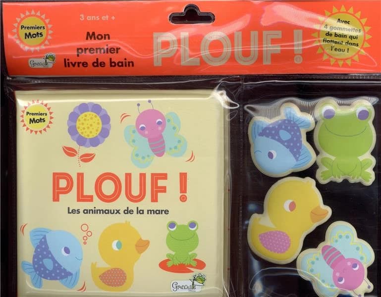 Plouf ! : les animaux de la mare