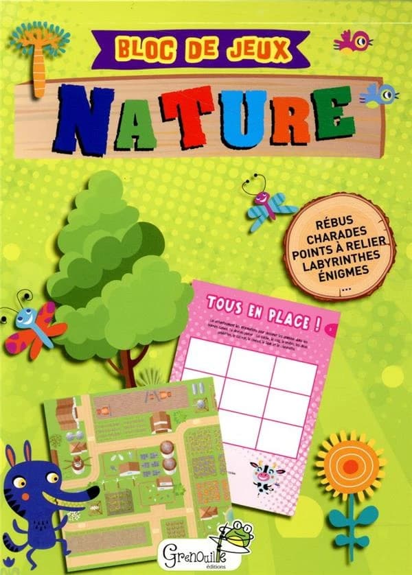 Bloc de jeux ; nature
