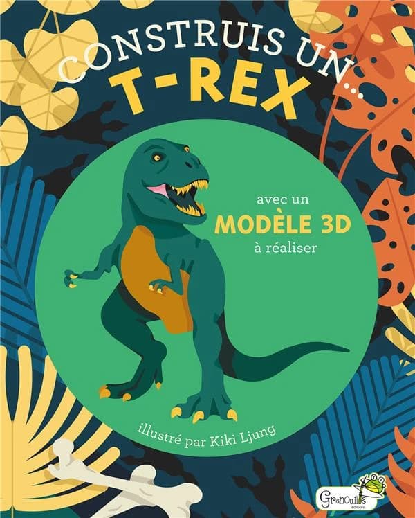 Construis un T-rex : avec un modèle 3D à réaliser