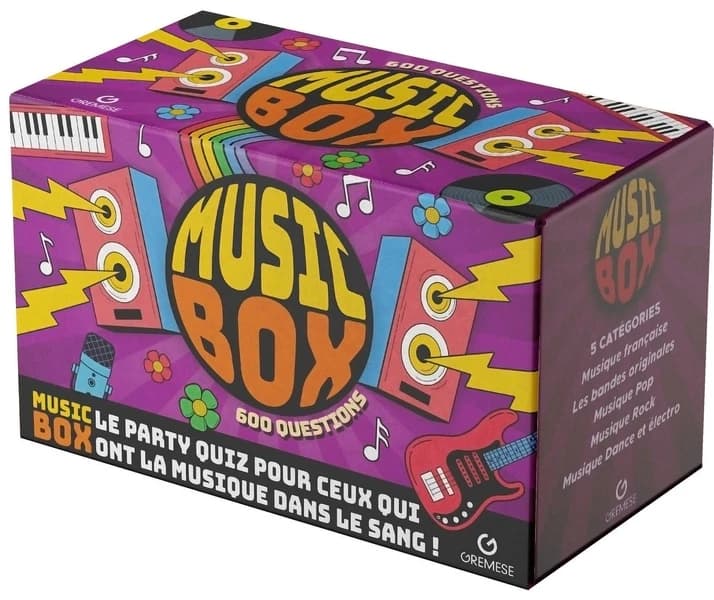 Music Box : Le party quiz pour ceux qui ont la musique dans le sang !