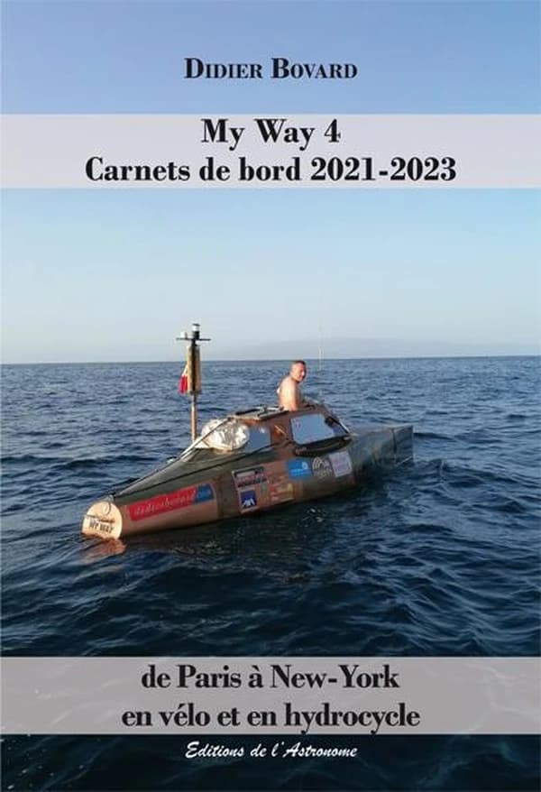 Carnets de bord 2021-2023 : de Paris à New-York en vélo et en hydrocycle