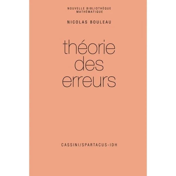 Théorie des erreurs