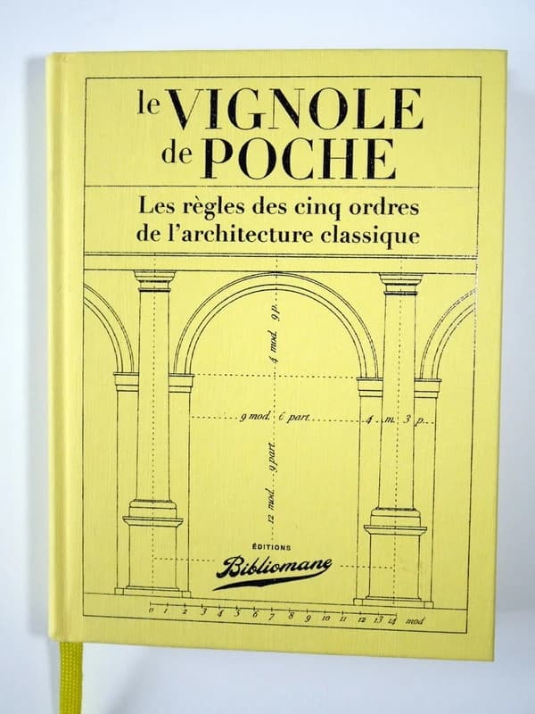 Le Vignole de poche : les règles des cinq ordres de l'architecture classique ([Reproduction en fac-similé]) [textes et dessins de Jules Thierry] ; [gravures de Hibon]