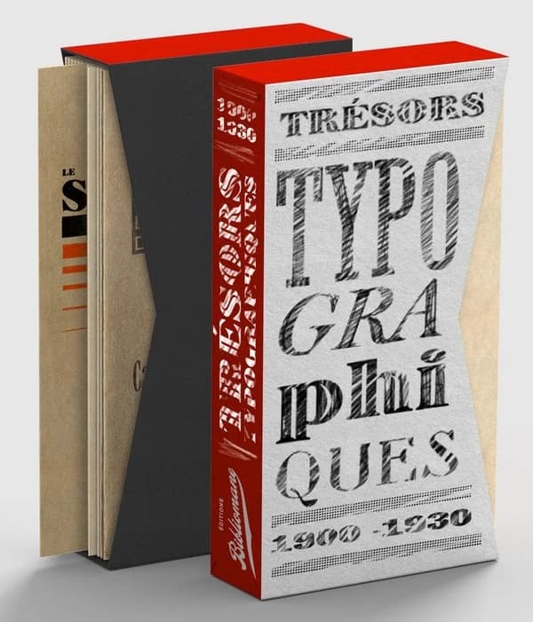 Trésors typographiques 1900-1930 : [Portfolio de reproductions]. Conception de Deberny et Peignot