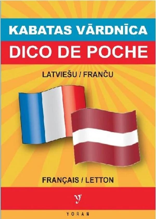 Kabatas formāta vārdnīca franču-latviešu & latviešu-franču