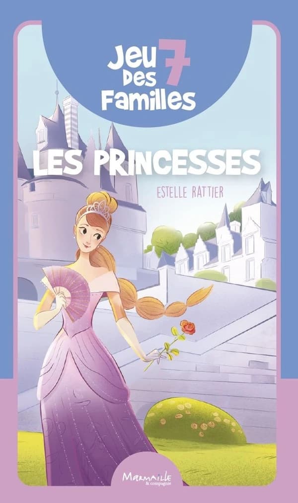 Jeu 7 familles des princesses