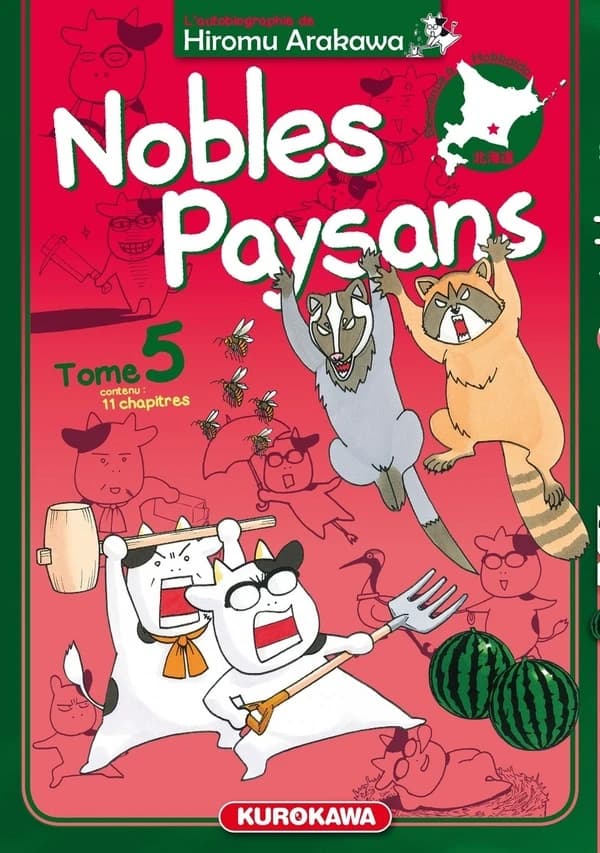 Nobles paysans Tome 5 : l'autobiographie de Hiromu Arakawa