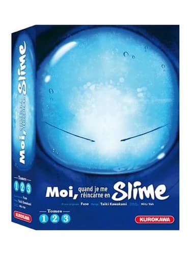 Moi, quand je me réincarne en slime : tomes 1-2-3
