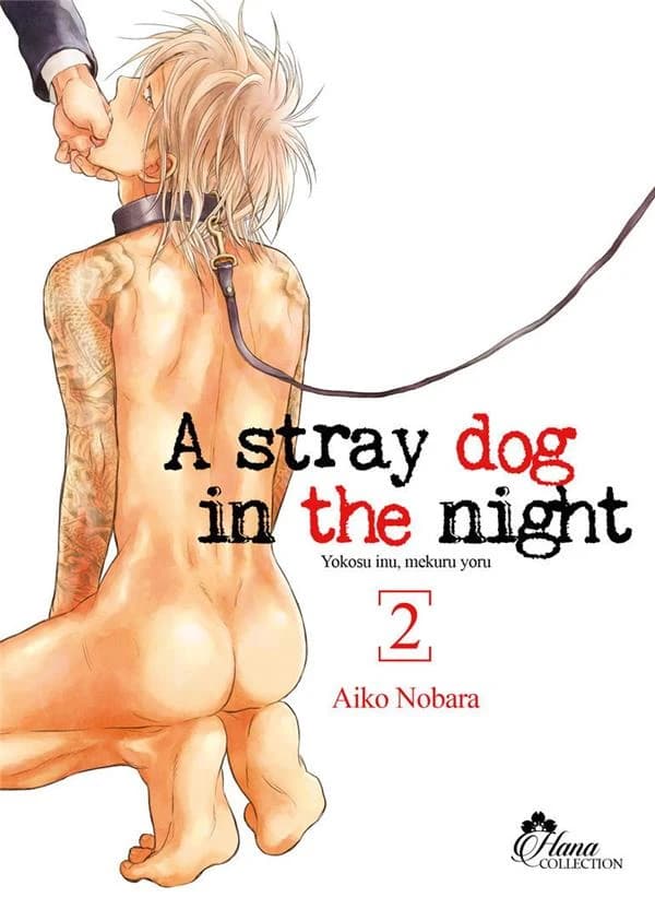 A stray dog in the night. 2