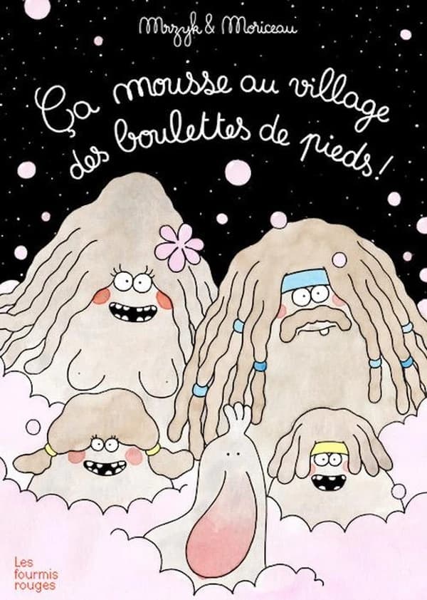 Ça mousse au village des boulettes de pieds !