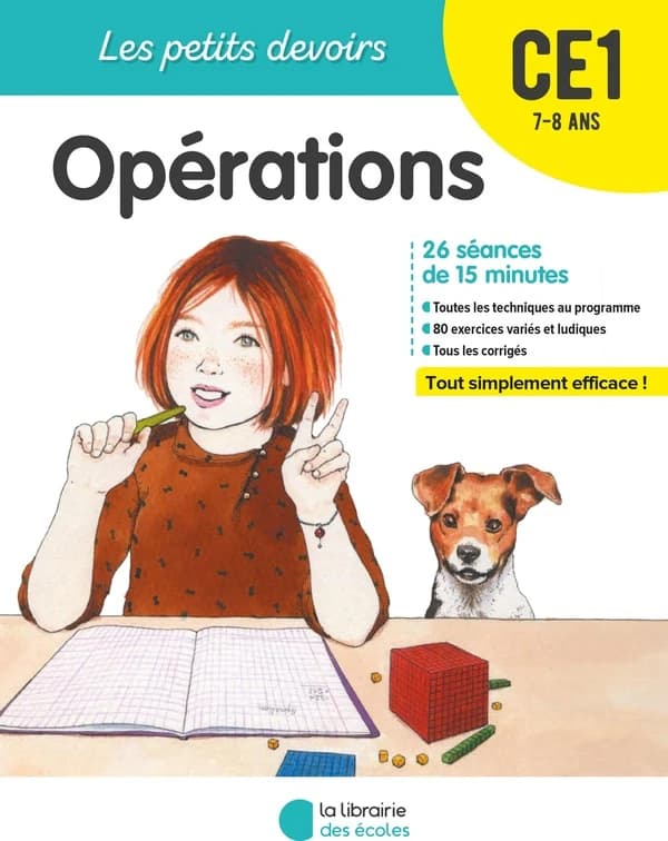 Les petits devoirs ; opérations ; CE1