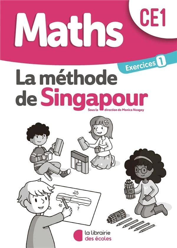 La méthode de Singapour : maths ; CE1 ; exercices 1 (édition 2020)