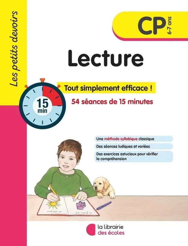 Lecture CP, 6-7 Ans : 54v Séances de 15 Minutes