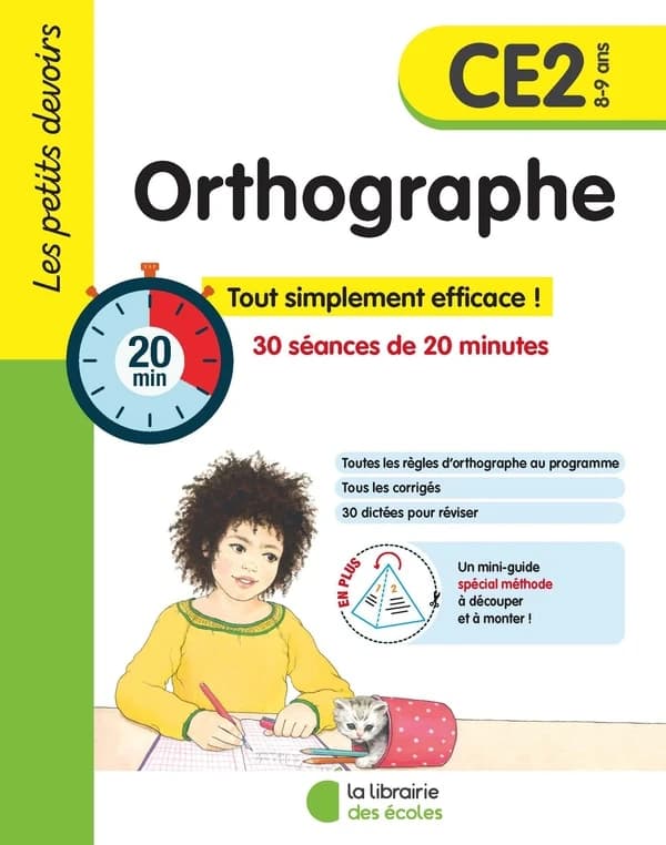 Les petits devoirs : orthographe ; CE2 (édition 2023)