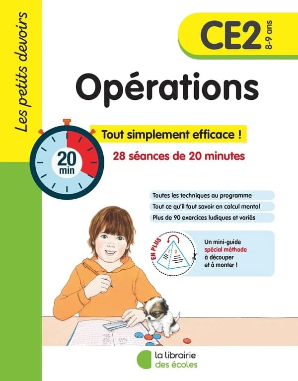 Les petits devoirs : opérations ; CE2 (édition 2023)