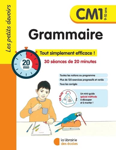 Les petits devoirs : grammaire ; CM1 (édition 2023)