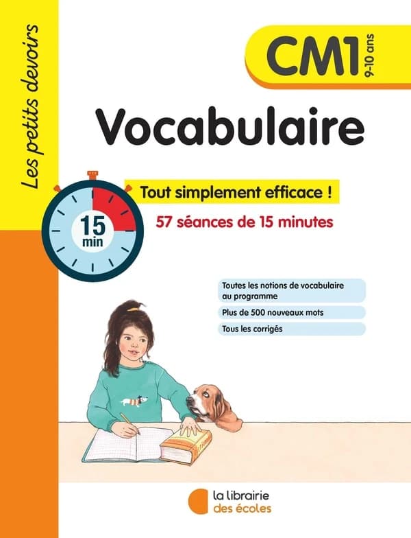 Les petits devoirs : Vocabulaire : CM1 9-10 ans