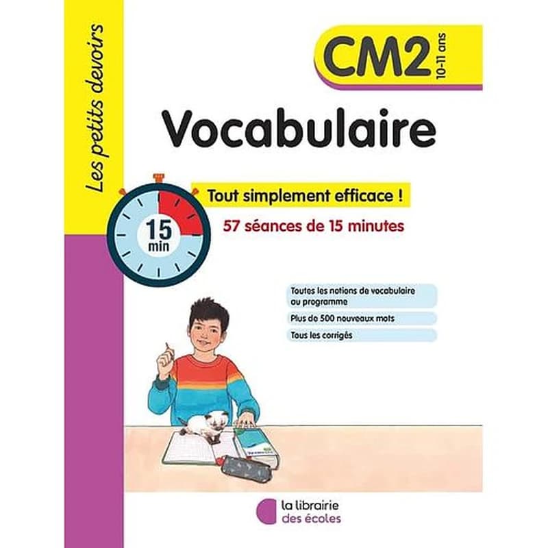 Les petits devoirs : vocabulaire ; CM2