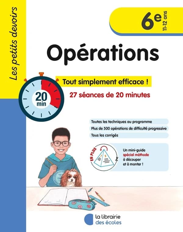 Les petits devoirs : opérations ; 6e (édition 2023)