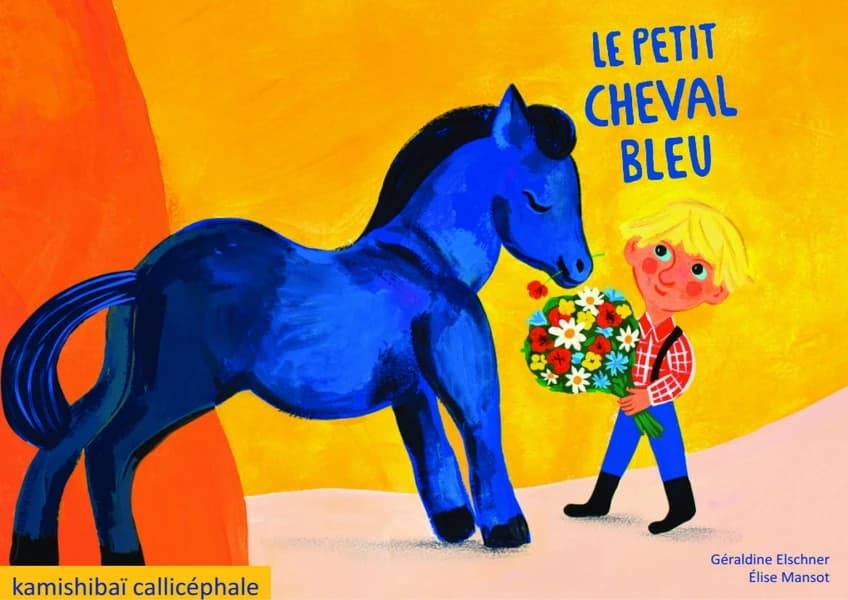 Le petit cheval bleu : [Kamishibai]