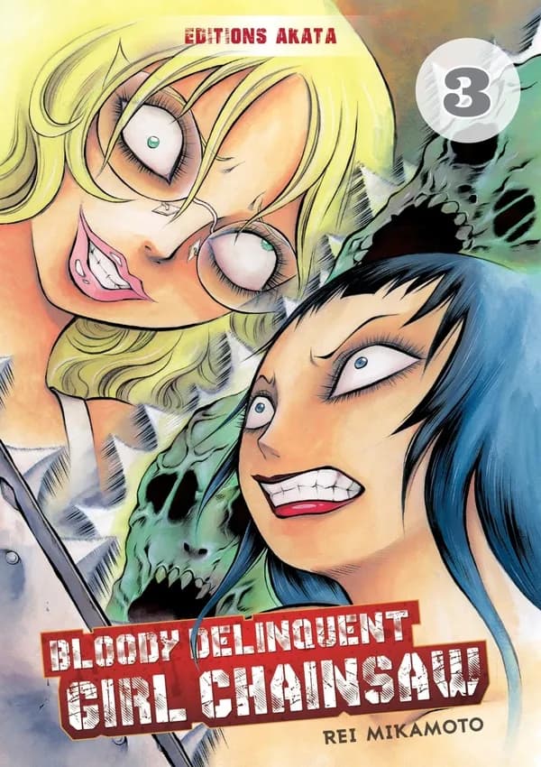 Bloody delinquent girl chainsaw. 3