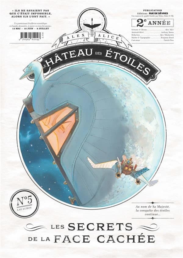Les secrets de la face cachée (Le Château des Étoiles, #5)