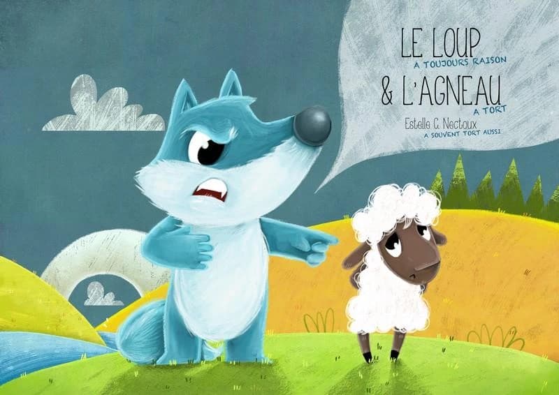 Le loup et l'agneau : [Kamishibai]