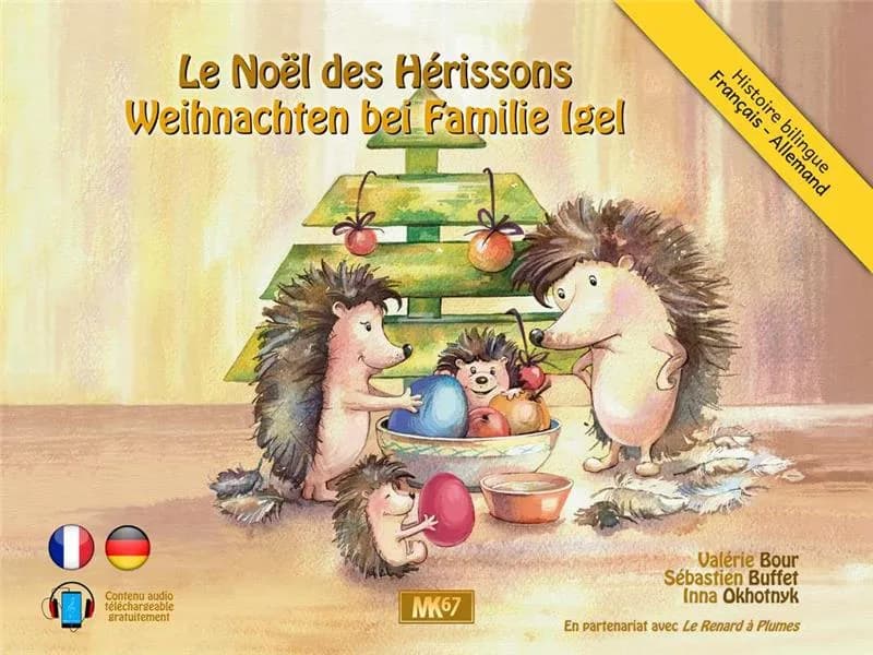 Le Noël des hérissonsl : kamishibaï bilingue : [Kamishibai]