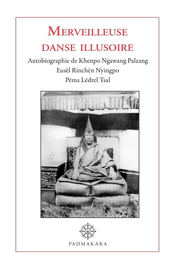 Merveilleuse danse illusoire : autobiographie de Khenchen Ngawang Palzang (Eusèl Rinchèn Nyingpo Péma Lédrel Tsal)