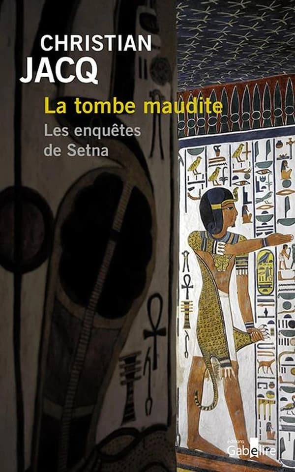 La tombe maudite : roman ([Éd. en gros caractères]) Christian Jacq